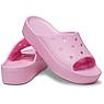 Шлепанцы женские Crocs Classic Platform Slide фламинго, фото 4