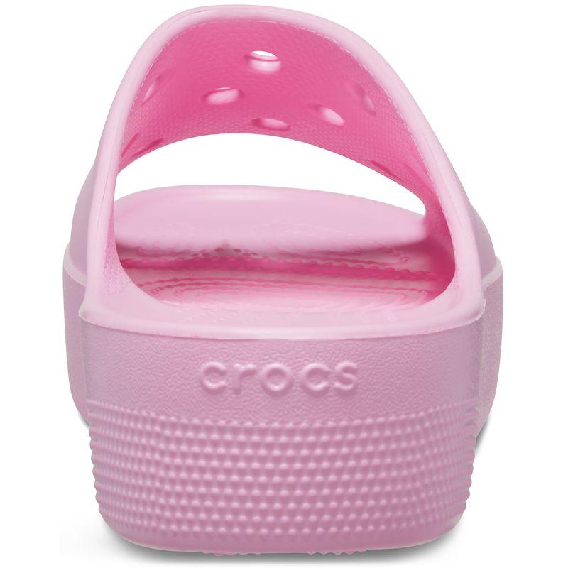 Шлепанцы женские Crocs Classic Platform Slide фламинго - фото 6 - id-p208184925