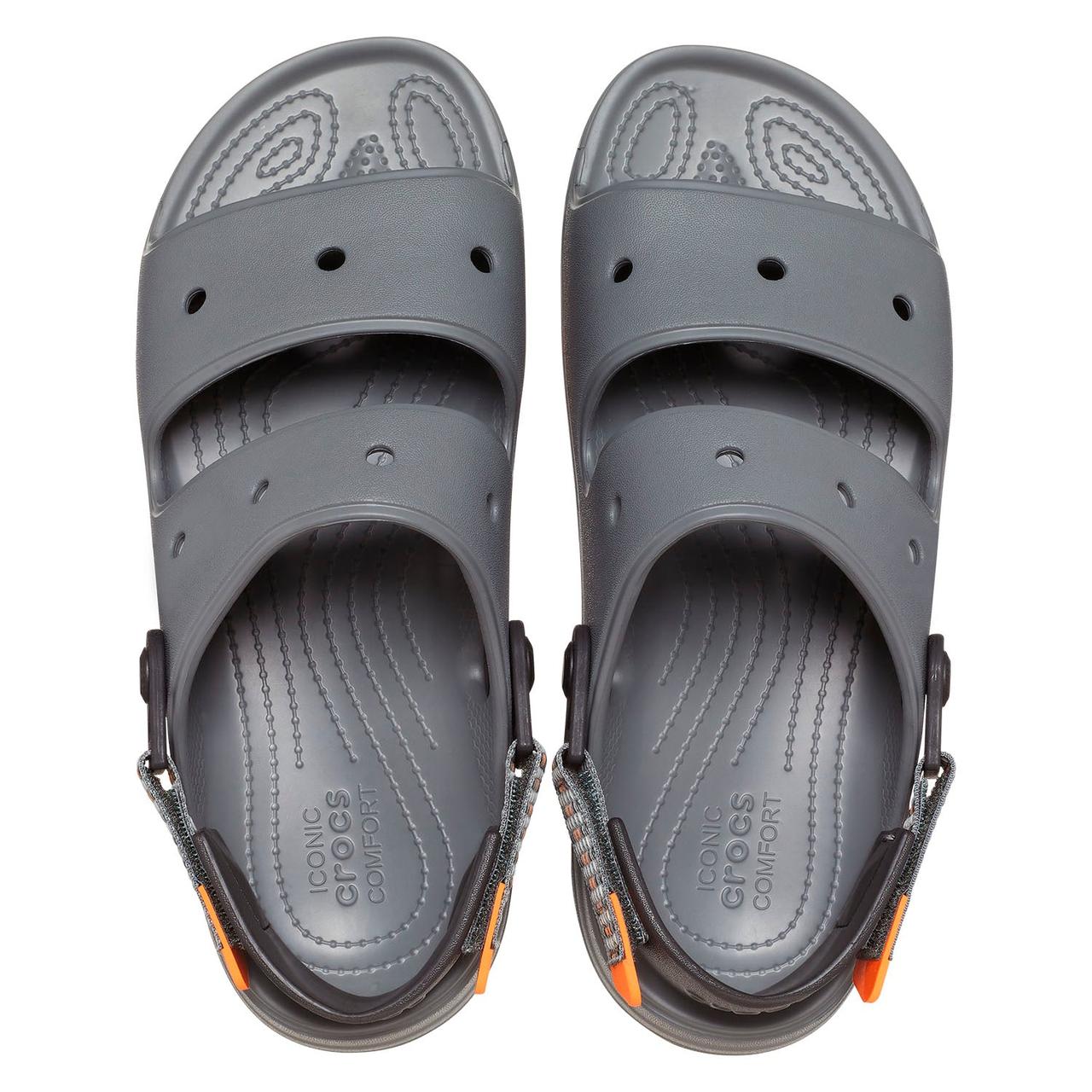 Сандалии унисекс Crocs Classic All Terrain Clogs серый - фото 4 - id-p208184797