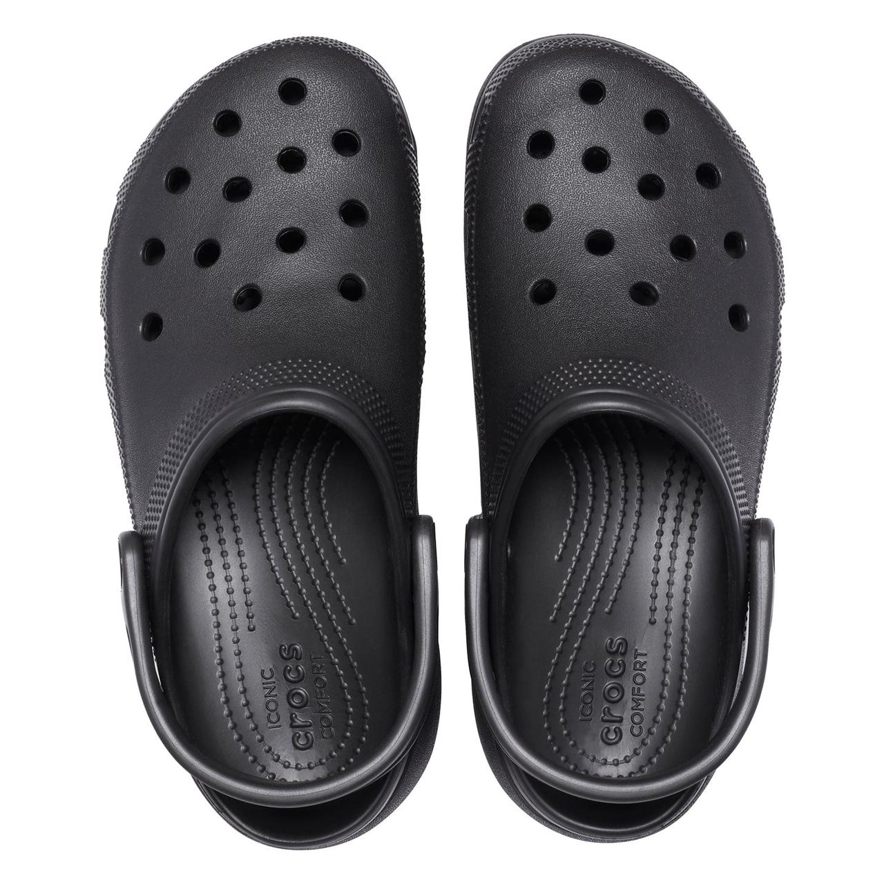Сабо женские Crocs Classic Platform Clog черный - фото 5 - id-p208184860