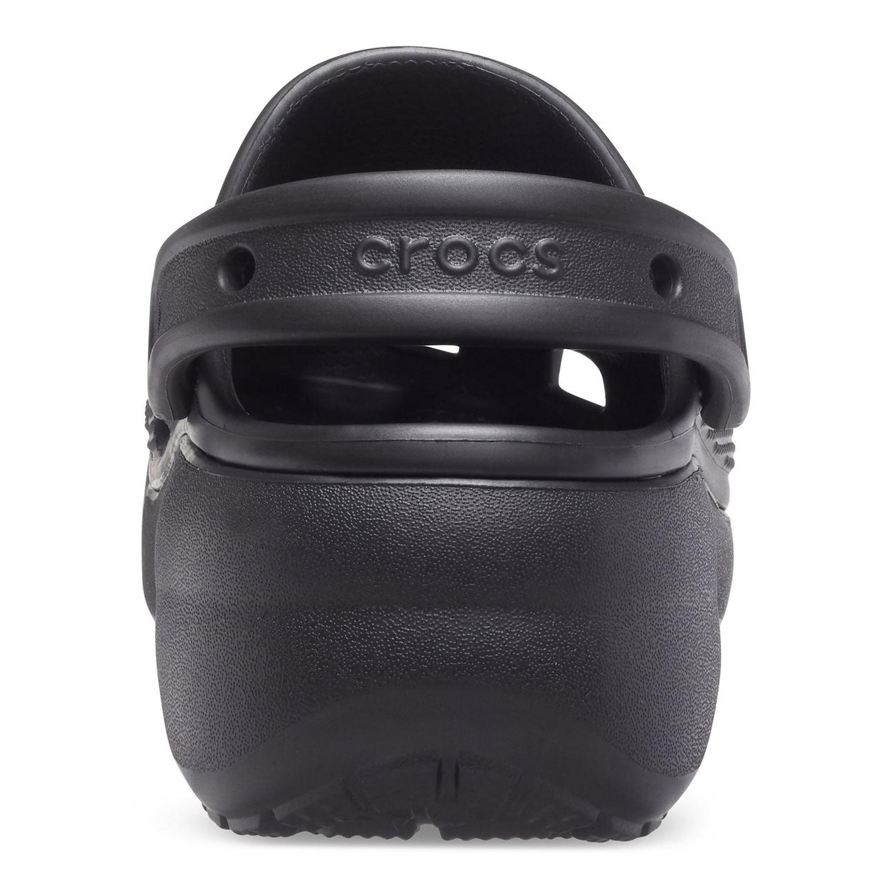 Сабо женские Crocs Classic Platform Clog черный - фото 7 - id-p208184861