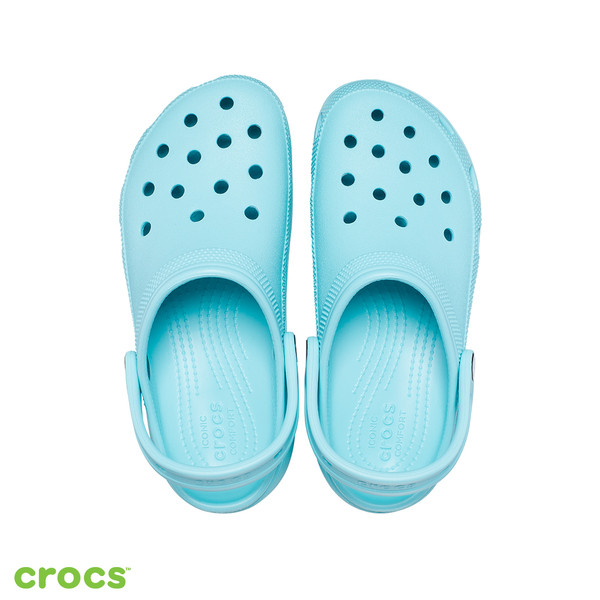 Сабо женские Crocs Classic Platform Clog голубой - фото 4 - id-p208184865