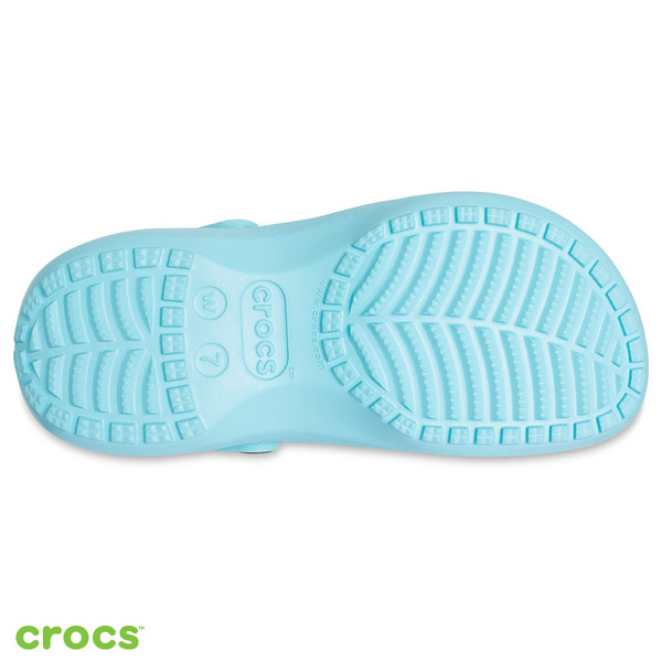 Сабо женские Crocs Classic Platform Clog голубой - фото 5 - id-p208184865