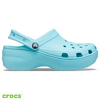 Сабо женские Crocs Classic Platform Clog голубой