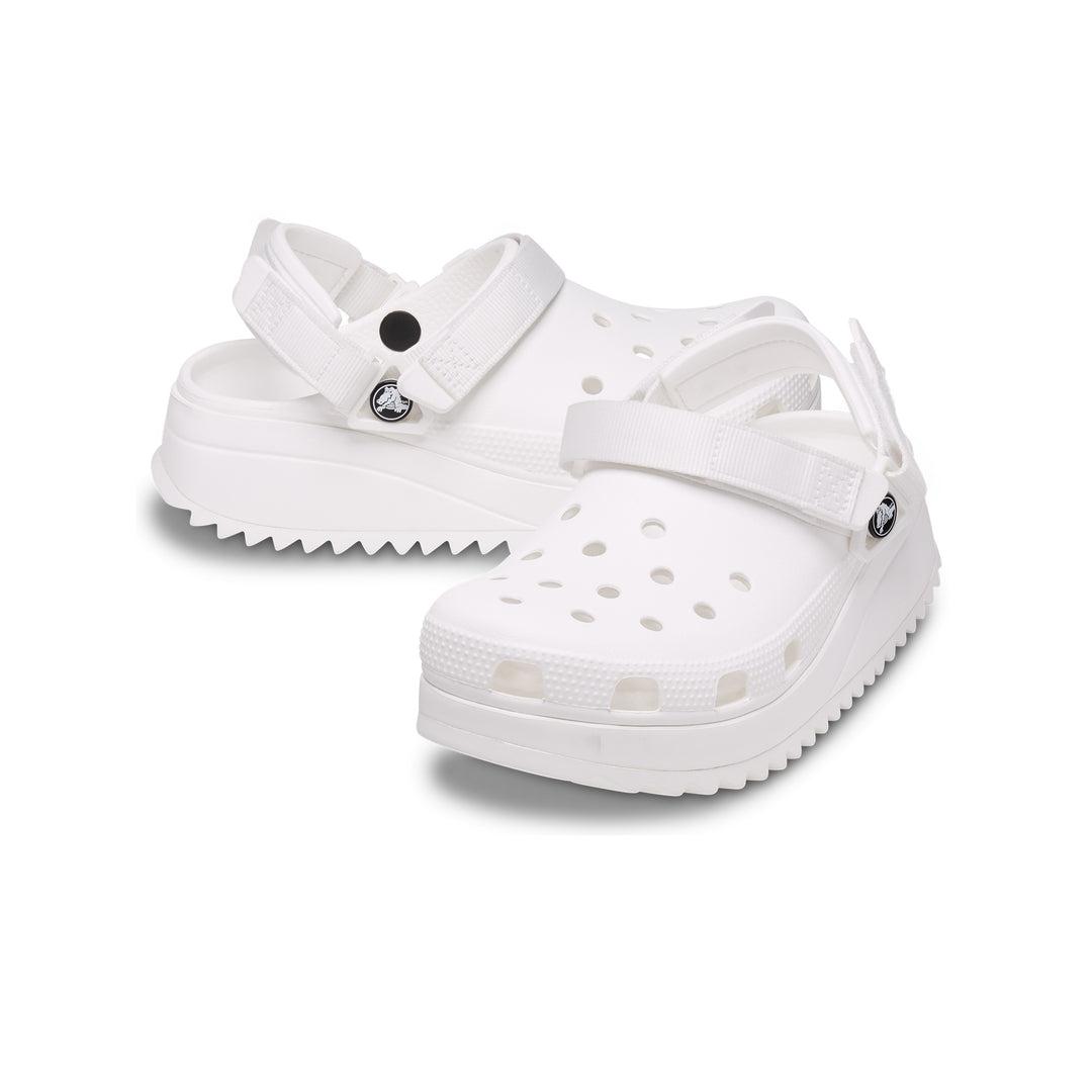 Сабо женские Crocs Classic Hiker Clog белый - фото 4 - id-p208184875