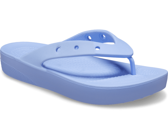 Шлепанцы женские Crocs Classic Platform Flip W Women's Clog moon jelly - фото 3 - id-p208184897