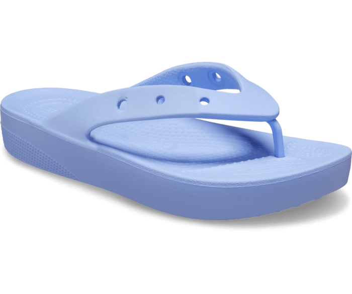Шлепанцы женские Crocs Classic Platform Flip W Women's Clog moon jelly - фото 3 - id-p208184898