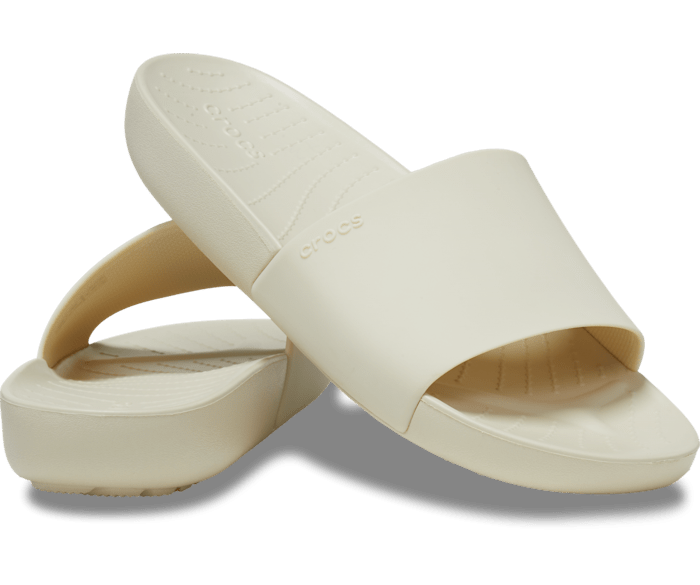 Шлепанцы женские Crocs Splash Slide bone - фото 3 - id-p208184940