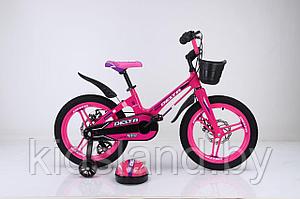 Детский облегченный велосипед Delta Prestige L 18'' + шлем (розовый)