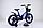 Детский облегченный велосипед Delta Prestige L 18'' + шлем (черно-синий), фото 3