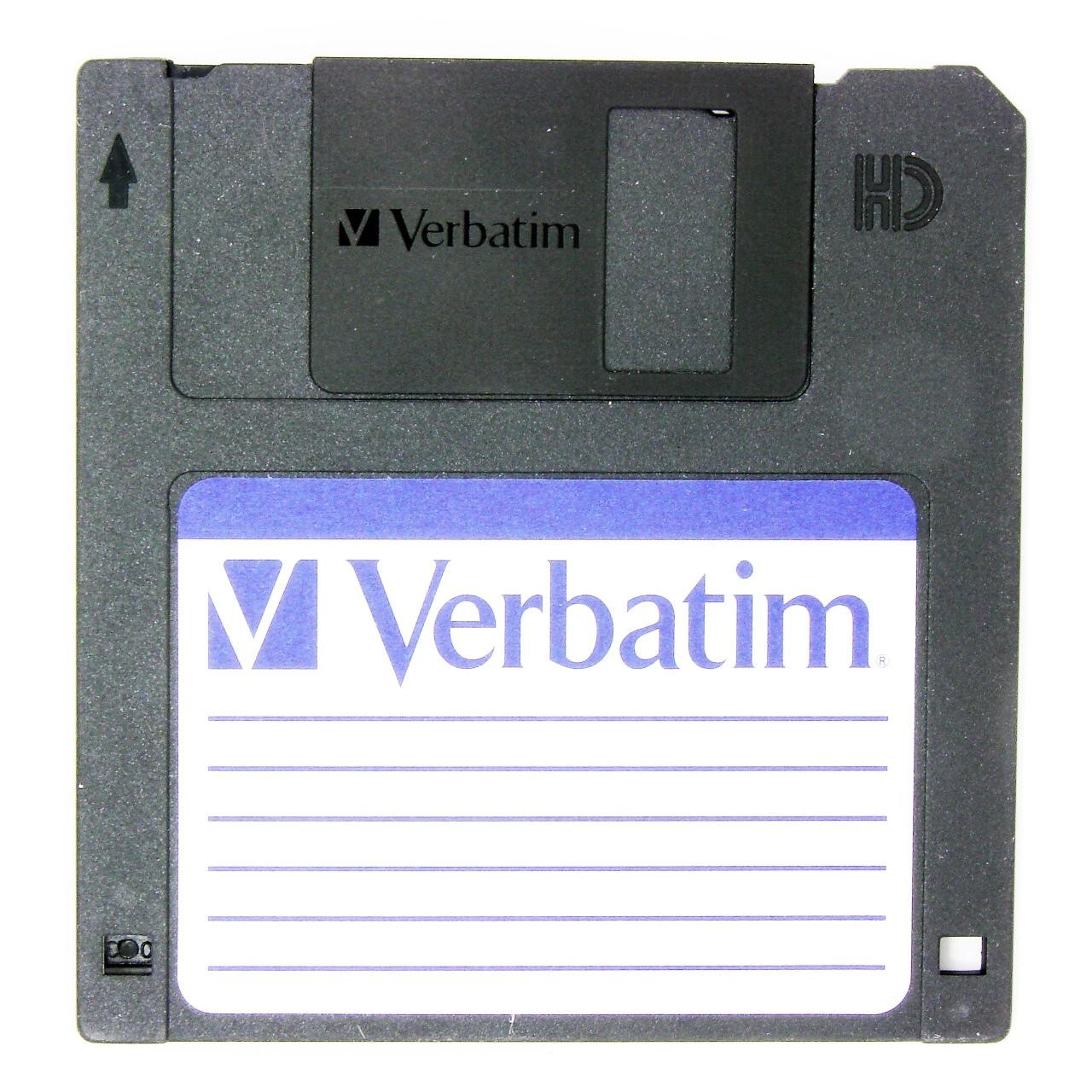 Дискета 3.5 дюйма - Verbatim MF 2HD DataLife, 1.44Mb - фото 2 - id-p208194258