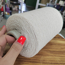 Микробукле Lineapiu Zip 70% хлопок 30%полиамид 1600м 100г цвет: молочный