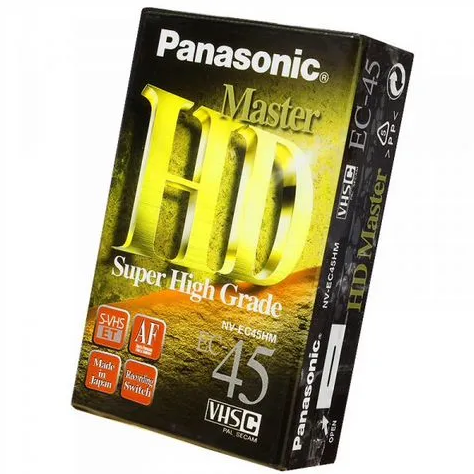 Видеокассета VHS-C - Panasonic HD Master EC-45 (NV-EC45HM) - фото 1 - id-p117492689