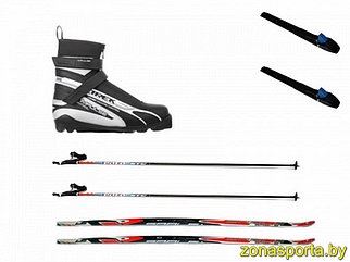 Комплект лыжный с креплением SNS, палками и ботинками Impulse