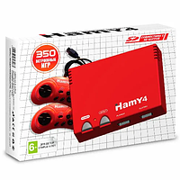 Игровая приставка Dendy+Sega - Hamy 4 Red (350 встроенных игр, 8-16 bit, 2 геймпада)