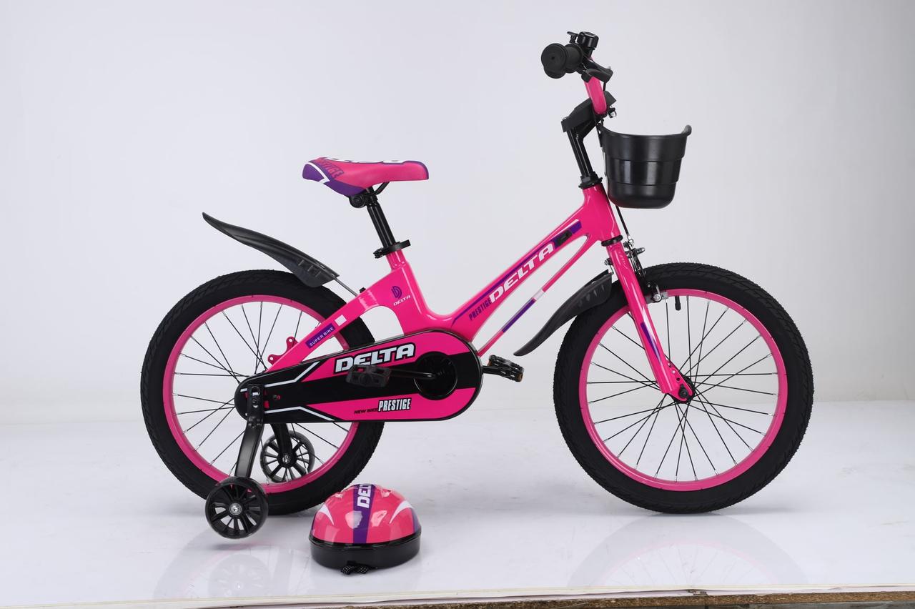 Велосипед детский Delta Prestige 16" розовый - фото 1 - id-p208214993