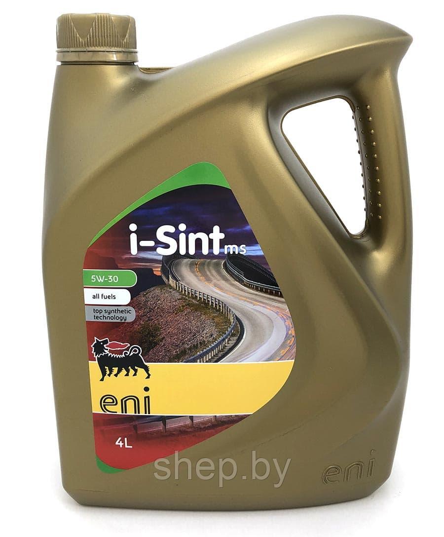 Моторное масло Eni I-Sint MS 5W30 4L - фото 1 - id-p208220816
