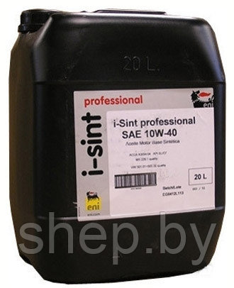 Моторное масло Eni I-Sint Professional 10W40 20L - фото 1 - id-p208221525