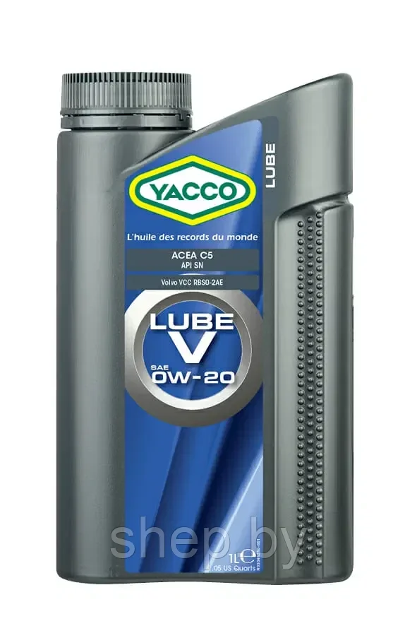 Моторное масло Yacco Lube V 0W20 1L - фото 1 - id-p208221541