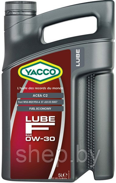 Моторное масло Yacco Lube F 0W30 5L - фото 1 - id-p208221548