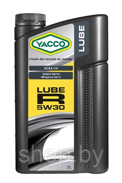 Моторное масло Yacco Lube R 5W30 2L - фото 1 - id-p208221598