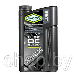 Моторное масло YACCO 5W30 LUBE DE 2L