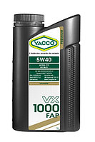 Моторное масло YACCO 5W40 VX 1000 FAP 1L