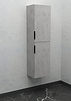 Шкаф-пенал подвесной Дана Каскад 25 П с дверцами (бетон чикаго) правый