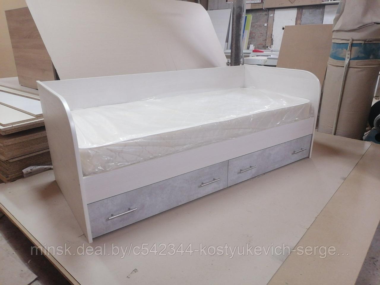 Кровать с выдвижными ящиками хит 1 - фото 2 - id-p208222598
