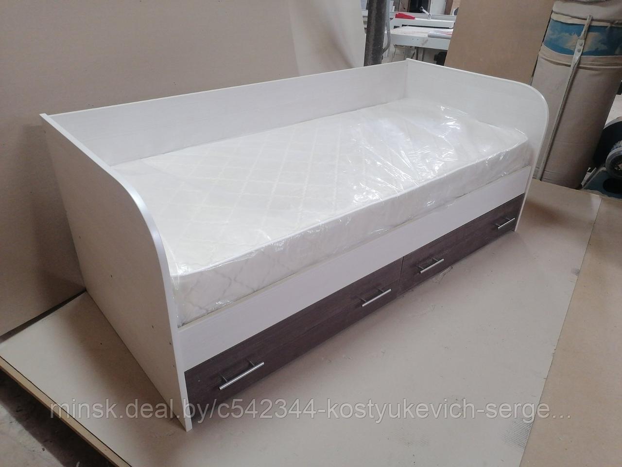 Кровать с выдвижными ящиками элем - фото 8 - id-p208222599