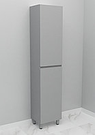 Шкаф-пенал напольный Дана Лидер 20 Н с дверцами (оникс серый) правый