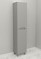Шкаф-пенал напольный Дана Венеция 25 Н с дверцами (оникс серый) левый