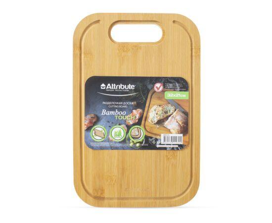 Разделочная доска BAMBOO TOUCH40х27х1.5см    ABX157