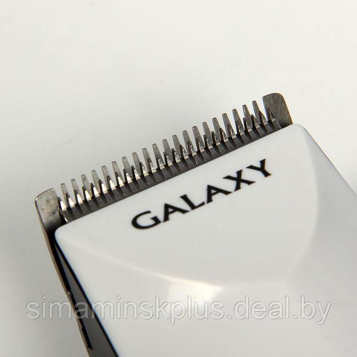 Машинка для стрижки Galaxy GL 4106, 12 Вт, 220 В, 6 насадок, лезвия из нерж. стали - фото 3 - id-p208223277