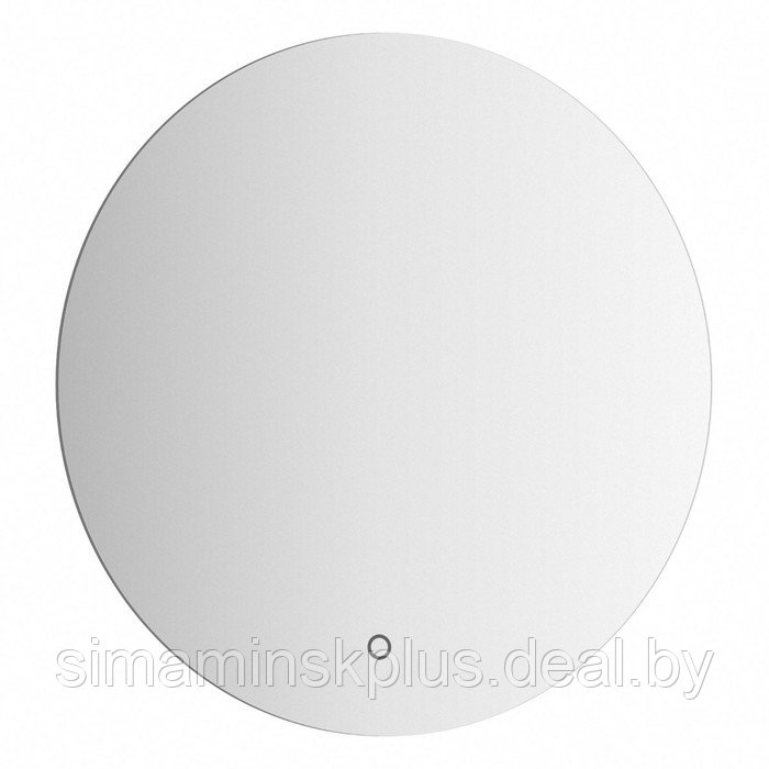 Зеркало Evororm с LED-подсветкой, сенсорный выключатель, 12W, d=50 см, тёплый белый свет - фото 1 - id-p208223856