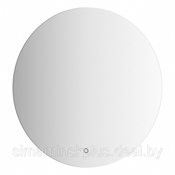 Зеркало Evororm с LED-подсветкой, сенсорный выключатель, 15W, d=60 см, тёплый белый свет - фото 1 - id-p208223857