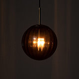 Светильник 2481/1BR E27 40Вт коричневый 20х20х17.5-117 см, фото 4