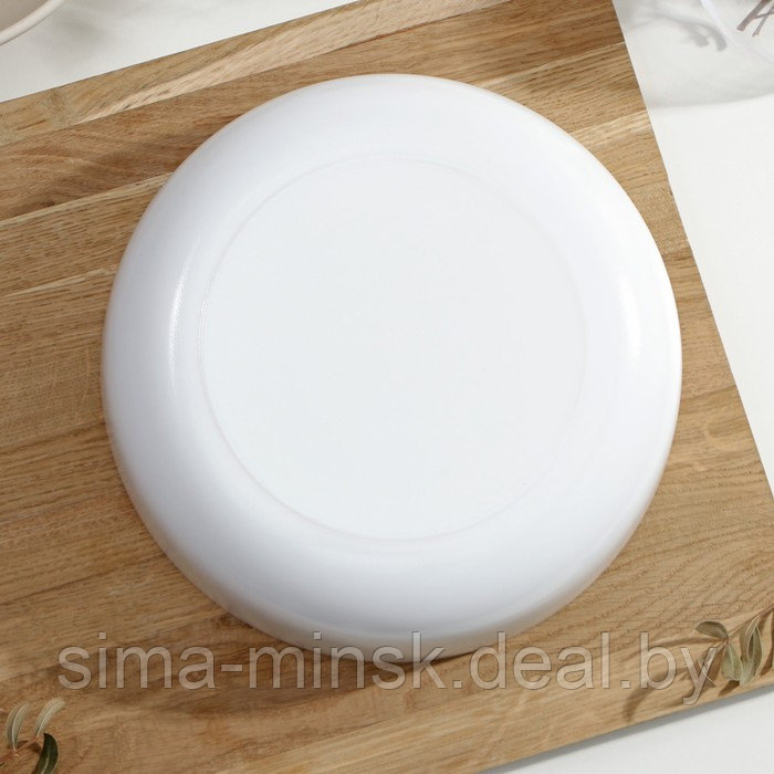 Форма для запекания Luminarc Diwali Service, 2 л, d=22 см, стеклокерамика, цвет белый - фото 3 - id-p208227695
