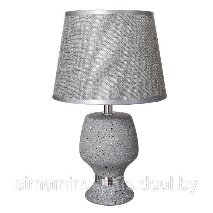 Настольная лампа Дива E14 40Вт серый 22х22х34 см - фото 7 - id-p208228663