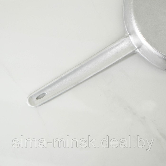 Сковорода, d=18 см, алюминиевая ручка - фото 4 - id-p208227729