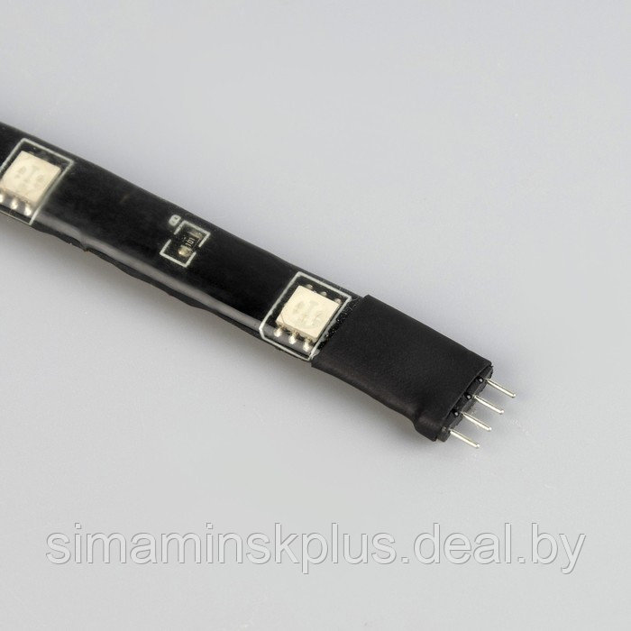Комплект светодиодной ленты Luazon Lighting 5 м, IP65, SMD5050, 30 LED/м, USB, пульт ДУ, RGB - фото 8 - id-p208229372