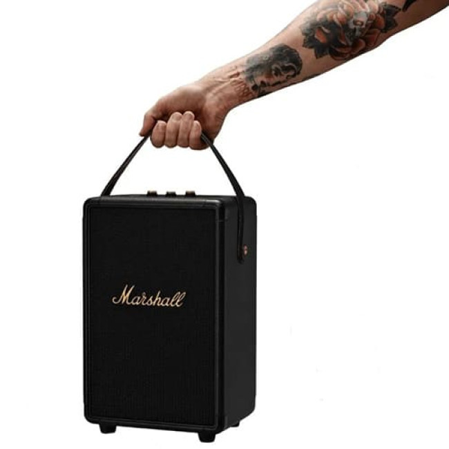 Портативная акустика Marshall Tufton Bluetooth (Черный/латунь) - фото 5 - id-p208230521