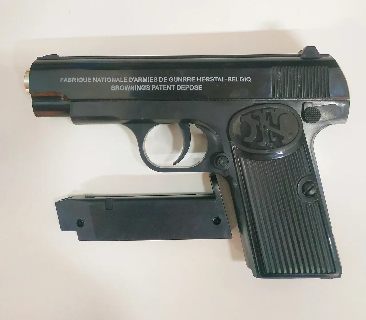 Детский пистолет металлический FN Brauning M1910 Браунинг K17SE - фото 2 - id-p208230687