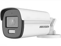 2Мп уличная компактная цилиндрическая HD-TVI камера с LED подсветкой до 40м и встроенным микрофоном AoC, 2Мп