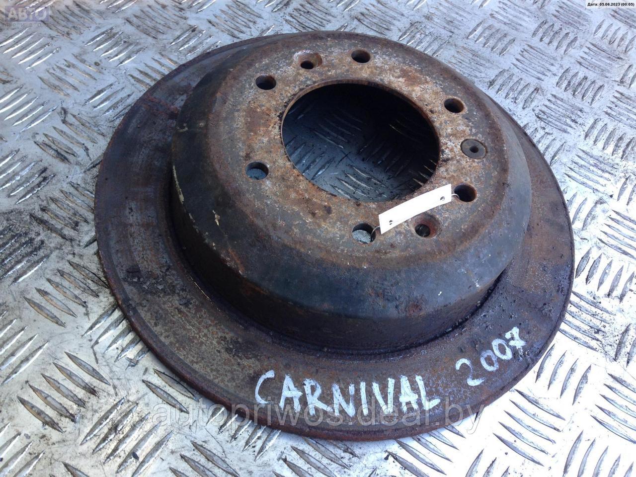 Диск тормозной задний Kia Carnival - фото 1 - id-p208233326