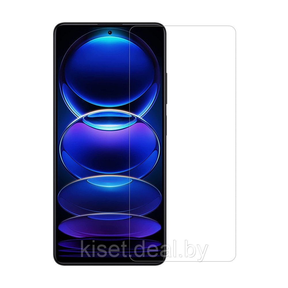 Защитное стекло KST 2.5D для Xiaomi Redmi Note 12 Pro+ / Pro Plus прозрачное - фото 1 - id-p208235034