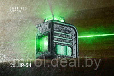 Лазерный нивелир ADA Instruments Cube 360 Basic Edition Green / A00672 - фото 9 - id-p208236088