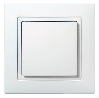 Выключатель беспроводной PB-211 (универсальный кнопочный) белый