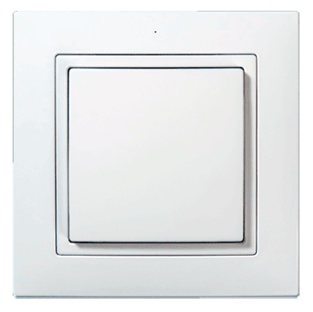 Выключатель беспроводной PB-211 (универсальный кнопочный) белый - фото 1 - id-p208236442