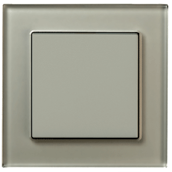 Выключатель беспроводной PG-212 (универсальный стеклянный) шампань